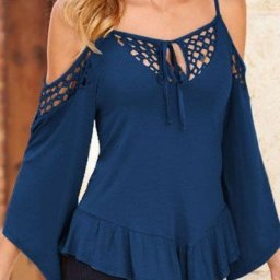 Оригинальные блузы с открытыми плечами