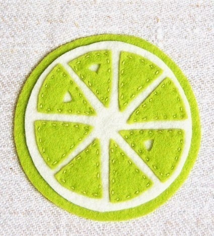 Цитрусовые подставки из фетра: мастер-класс