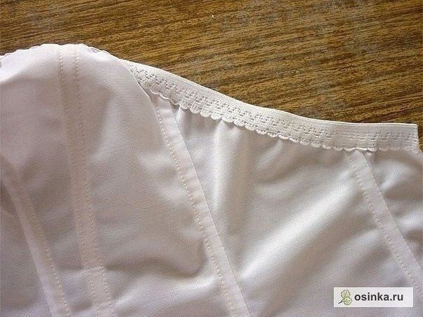 Мягкий корсет для платьев-бюстье без бретелей: мастер-класс