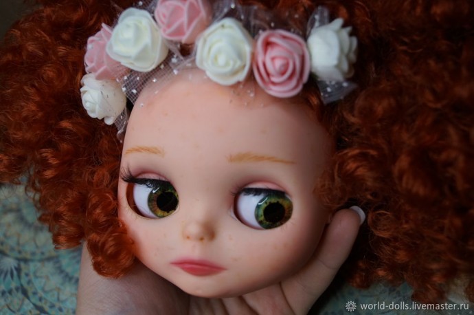 Ободок с цветами