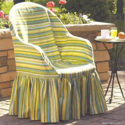 Шьем чехол для пластмассового стула