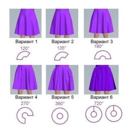 Шьём конические юбочки