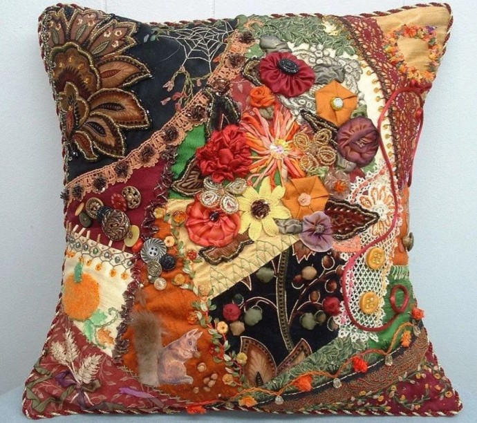 Техника "Крейзи-пэчворк"