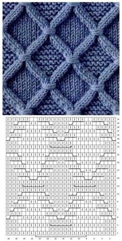 Впечатляющие узоры на спицах