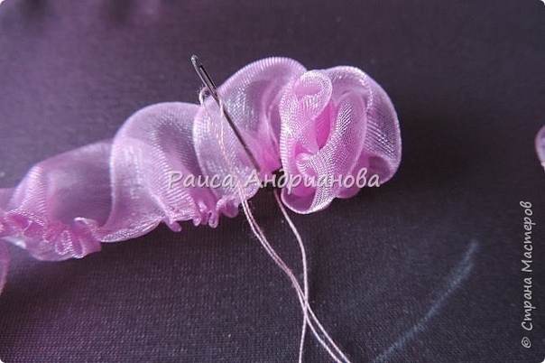 Цветы из opганзы Цветы из opганзы