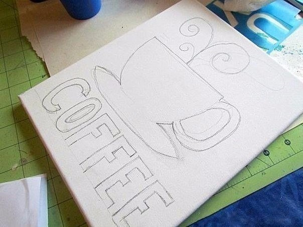 Панно из фасоли на кухню