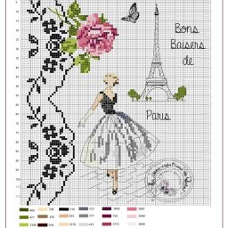 ​Вышивка прекрасных дам