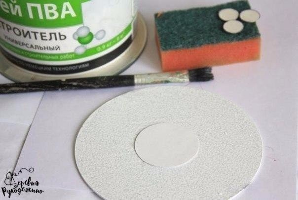 Идея для ненужных дисков Идея для ненужных дисков