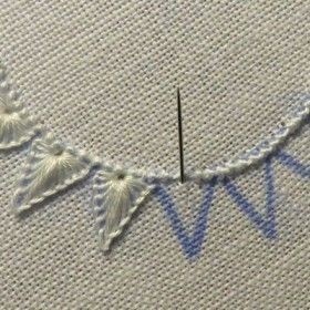 Ручные декоративные стежки