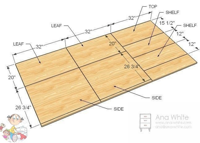 Удобное складное рабочее место