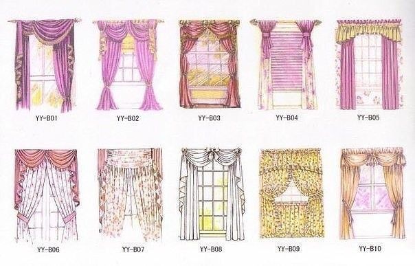 Огромное количество идей занавесок