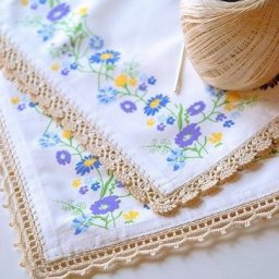 Схемы для красивой обвязки края