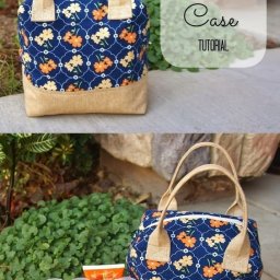 ​Шьём вместительную сумку из ткани