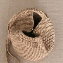 Джутовая сумочка