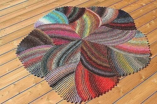 Как связать коврик фриформ