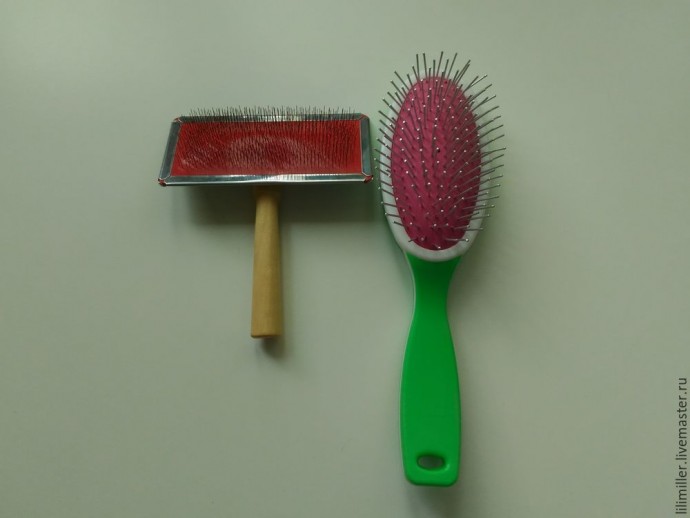 Волосы для интерьерной куклы