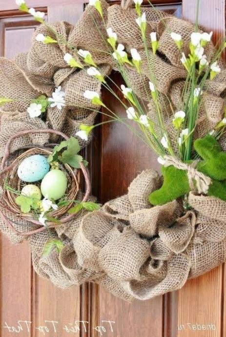 Интересная пасхальная композиция