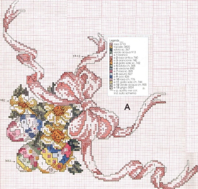 Пасхальная вышивка