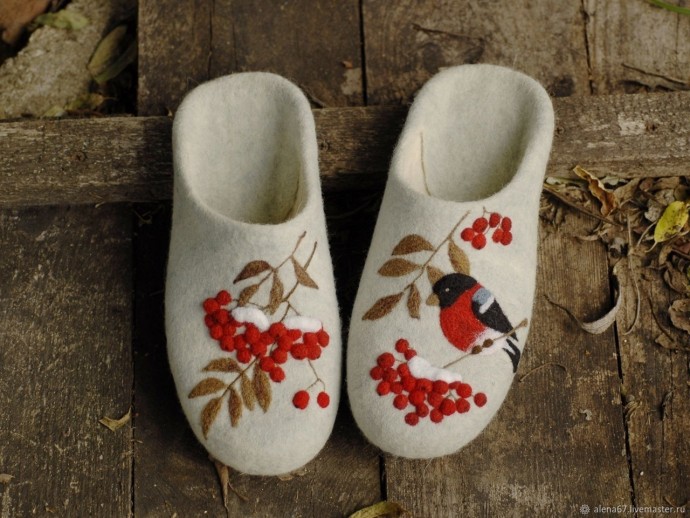 Тапочки ручной работы
