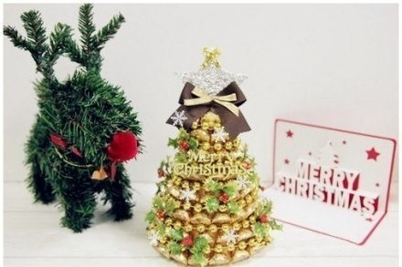 Ёлка из конфет