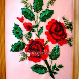 Вышивка лентами: мастер-класс для начинающих