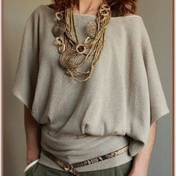 Невероятно простой крой стильной кофты