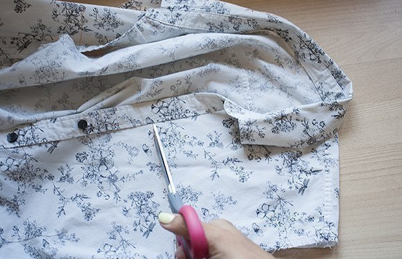 Переделка старой рубашки