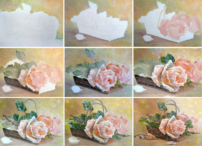 Рисуем красивые цветочки: мастер-класс Рисуем красивые цветочки: мастер-класс