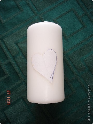 Свадебные свечи своими руками