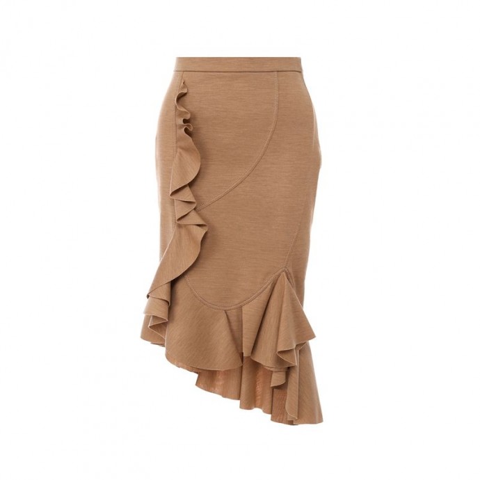 Женственные юбки с воланами: идеи для творчества