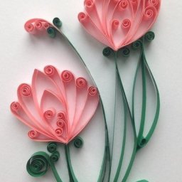 Цветок в технике квиллинг