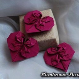 ​Как сложить сердечко оригами: мастер-класс