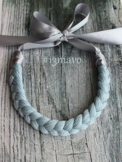 Колье ручной работы