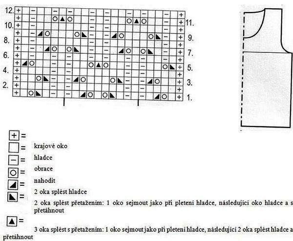 Красивый летний топ