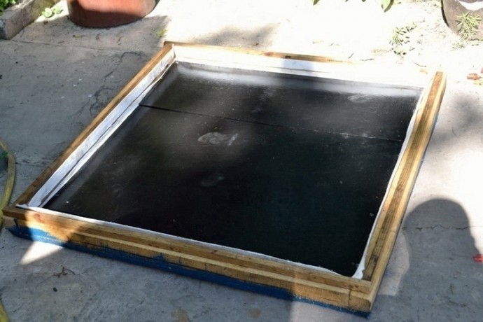 Солнечный коллектор из шланга своими руками