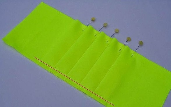 Декор из складок