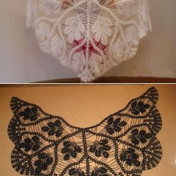 ​Чудесная шаль "Узелки любви"