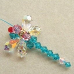 Брелок в виде стрекозы