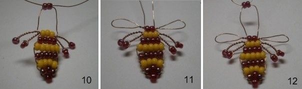 Пчела из бисера