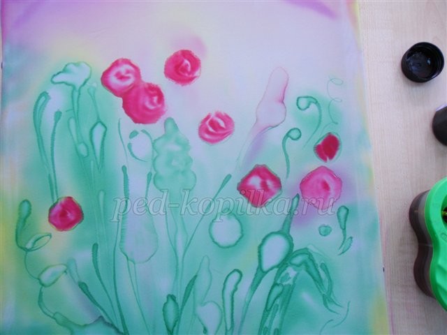 Роспись по ткани в домашних условиях для начинающих: мастер-класс