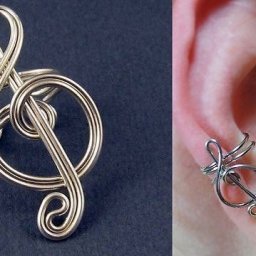 Кафф — скрипичный ключ