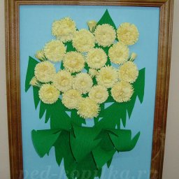 Одуванчики: мастер-класс