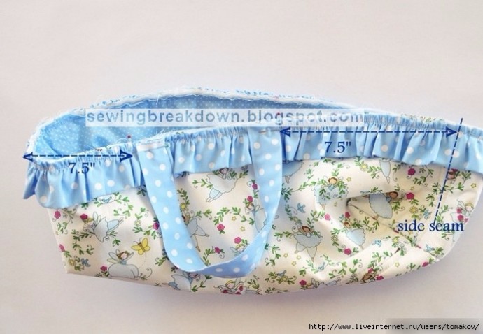 Сумка-переноска для куклы