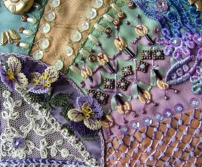 Техника "Крейзи-пэчворк"