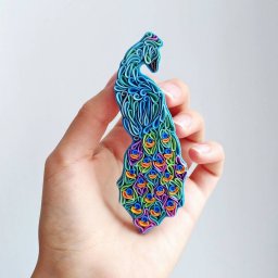 ​Идеи брошек из полимерной глины