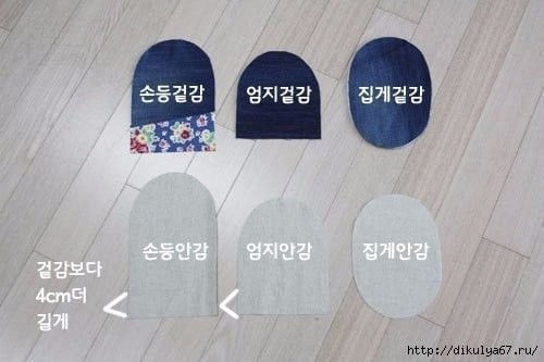 Шьем прихватки из старых джинсов