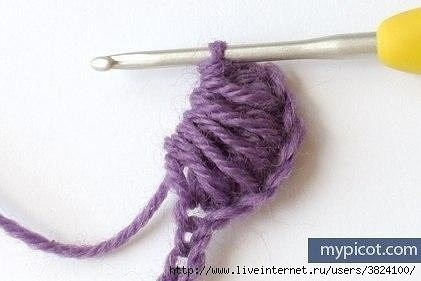 Оригинальный узор крючком