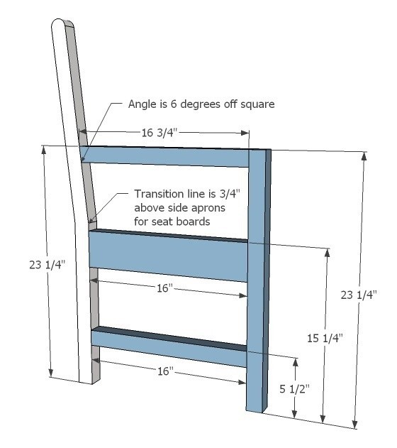 Красивая садовая скамья для дачи