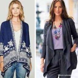 ​Моделирование жакетов без застежки