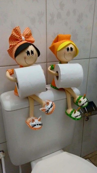 Новые способы хранения туалетной бумаги